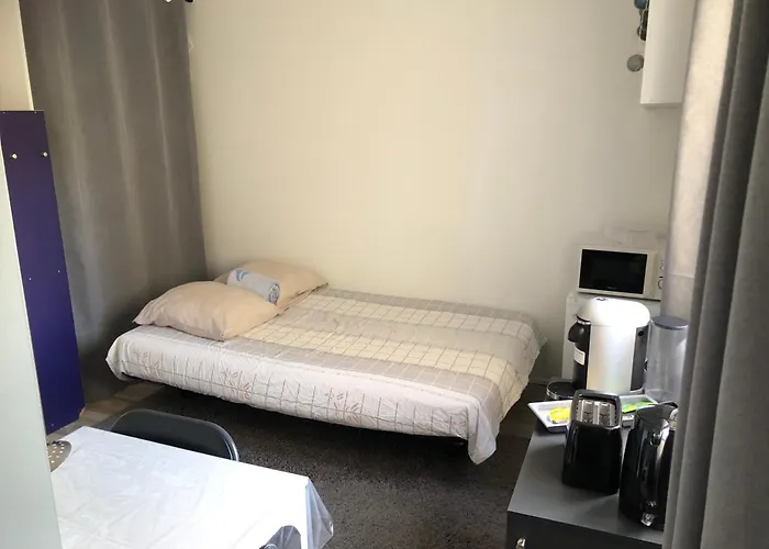 Studio Cosy Parking Prive 300M Petite Venise Apartamento *